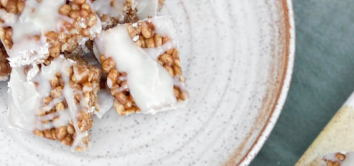 Healthy Rice Krispie Treats with CBD